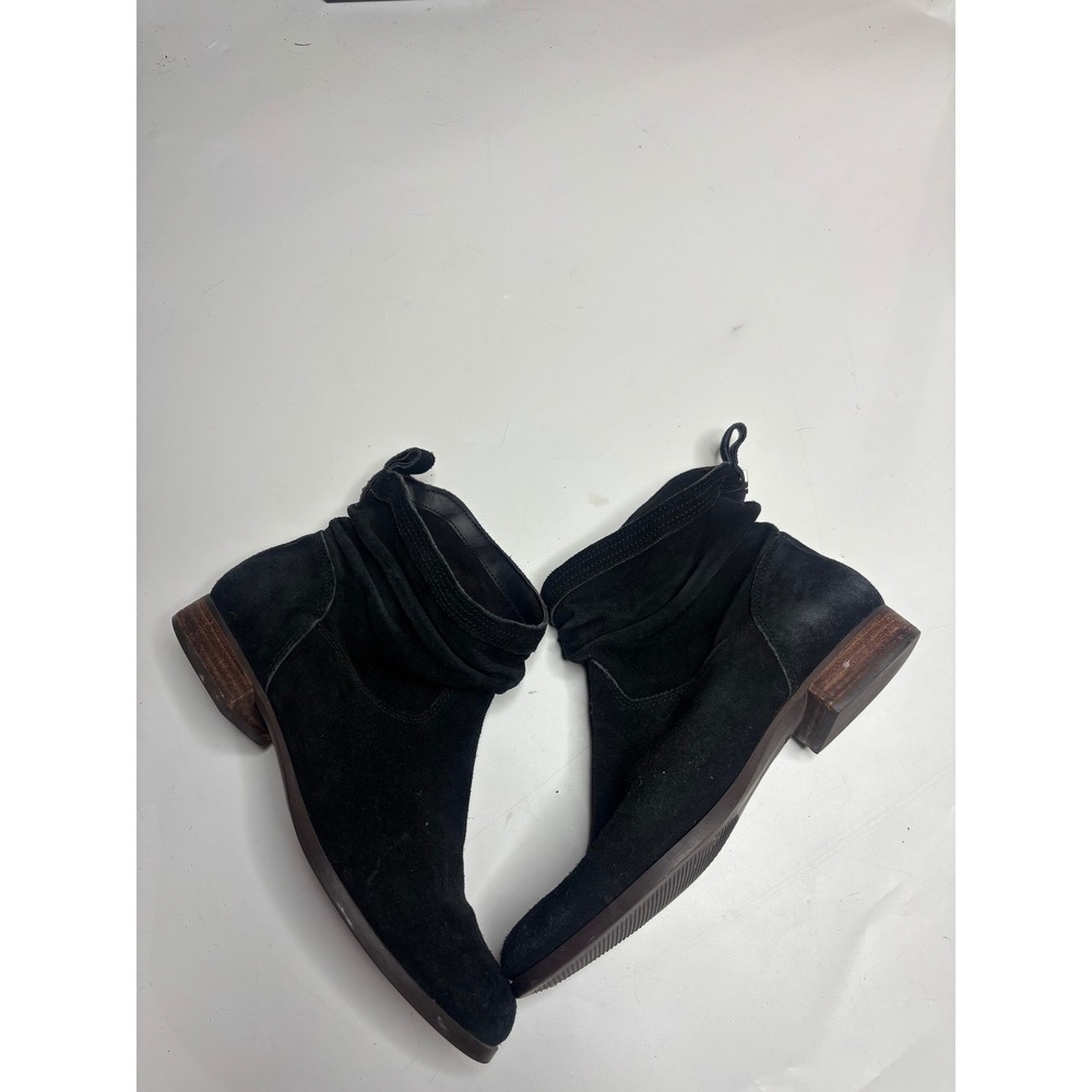 Koolaburra‎ by UGG Womens Black Suede Slouchy Ankle Boots Size 9 Classic Fall